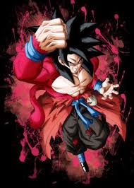 That goku once again become a child! Goku Dragon Ball Gt Poster By The Exlucive Displate Anime Dragon Ball Super Dragon Ball Artwork Dragon Ball