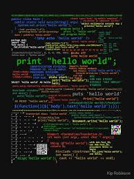 1920x1080 programming wallpaper 1920x1080 text programming wallpaper. Hello World Many Programming Languages Dark T Shirt By Kiprobinson Redbubble Learn Computer Coding Computer Science Programming Computer Programming