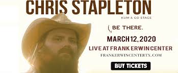 Chris Stapleton Tickets 12th March Frank Erwin Center In