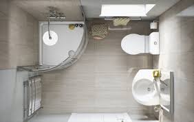 Taking the common bathroom organization that includes a toilet, washbasin, and shower, it is possible to design a functional bathroom using only around 2.4 square meters. Design Small Bathroom Size Novocom Top