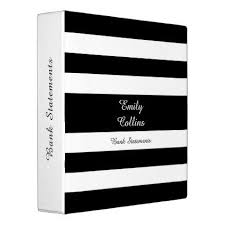 Black And White Pattern Name Black White Minimalist Stripes Pattern Name Text 3 Ring Binder Zazzle Com Stripes Pattern Pattern Names Binder Diy