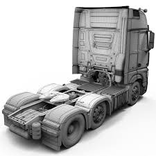 Max Mercedes Actros In 2020 Car Inspiration 3d Model Mercedes