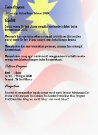 Untuk peringatan bahan di atas iaitu pelbagai teka silang kata kemerdekaan sekolah rendah yang. Pelancaran Bulan Kemerdekaan Sksu 2020 Flip Ebook Pages 1 6 Anyflip Anyflip