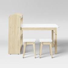 Robinson Kids Storage Activity Table And Stools With Shelf White Pillowfort Round Table And Chairs Kids Table And Chairs Kids Storage