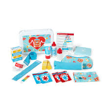Shop melissa and doug super smile dentist play set online at macys.com. Melissa Doug Get Well First Aid Kit Play Set 25 Toy Pieces Walmart Com Walmart Com