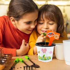 Amazon.com: 30 Pcs Garden Pot Craft Kit,Kindergarten Handmade Flower Pot  Crafts for Kids with Stickers Plant Labels Name Tags,Flower Planting  Growing Kit for Birthday Mothers Day Arts Kit : Patio, Lawn &