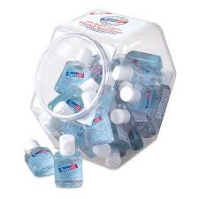 Sanell 0 5 Oz Hand Sanitizer Fishbowl 30 Each Practicon Dental Supplies