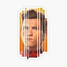 Pegatinas: Lindo Tom Holland