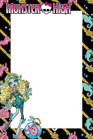 Princesas disney, renders de abecedario png de flores y frutas. Marco Para Foto Monster High Descargar Marcos