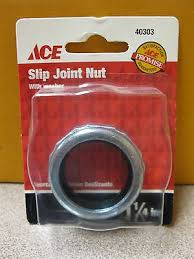 2 loosening and removing the sink strainer. Ace Hardware Slip Joint Nut 40303 For 1 1 4 Sink Drain Pipe New Free Shipping 82901403036 Ebay