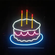 More Cake Neonnyc Elmont Cake Birffday Celebratesuccess The Welded Glass Candles Happy Birthday Wishes Quotes Neon Happy Birthday Love Quotes