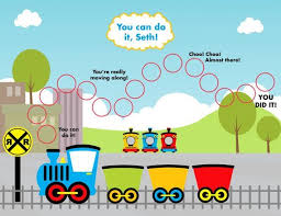 Printable Personalized Child Incentive Reward Chart Train Etsy Reward Chart Behavior Incentives Printable Personalized