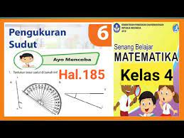 Tentukan hasil pembagian bilangan bulat berikut ! Ayo Mencoba Hal 185 Matematika Kelas 4 Sd 185 Menggambar Sudut Gucil Chanel Youtube
