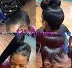 Weave Low Bun
