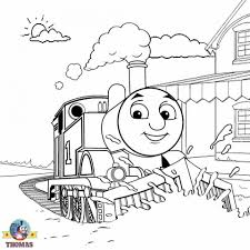Thomas seen from the school. Get This Coloring Pages Of Thomas The Train And Friends 65132