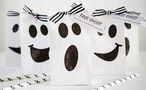 Free Printable Halloween Ghost Gift Bag Kids Halloween Gifts Ghost Gifts Halloween Bags