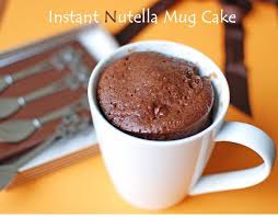 Nutella Mug Cake Recette Mugcake Recette Mug Cake Nutella Gateau Dans Une Tasse