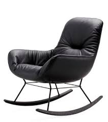 Buy esright outdoor chaise lounge chair, folding textilene reclining lounge chair for beach yard pool patio with 7 back & 2 leg adjustable positions, gray: Designer Rocking Chairs At Einrichten Design