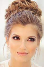 Hair Styles Updo Front View Wedding 49 Ideas For 2019 Short Wedding Hair Wedding Hair Front Front Hair Styles