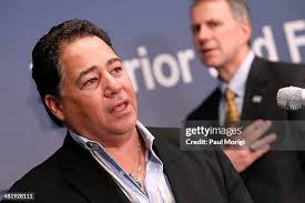 John Pray Jr., CEO and president at the USO, makes a few remarks at... News  Photo