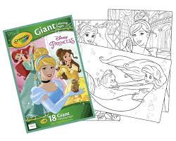 Colours only on special paper! Disney Princess Giant Coloring Pages For Kids Buy Online At Best Price In Uae Amazon Ae