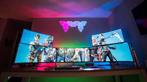 Gaming Setup Room 3d Fortnite Novocom Top