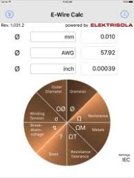 Elektrisola Wire Chart E