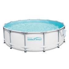 Summer Waves Elite 14 X 42 Premium Frame Above Ground Swimming Above Ground Swimming Pools Summer Waves Swimming Pools