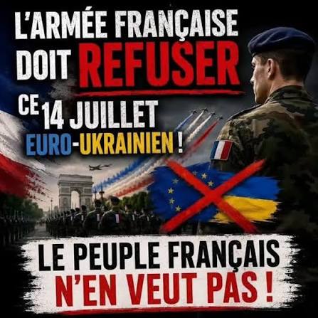 14 juillet 2026 : la cérémonie aux couleurs de l'Europe et l'Ukraine !