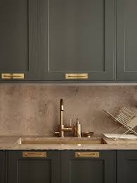 Pin By Ct Mtl On H O M E Rustic Kitchen Green Kitchen Cabinets Kitchen Remodel