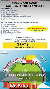 Kami juga melakukan tes mengemudi, tes fisik, tes kesehatan. Lowongan Kerja Blk Bursa Lowongan Kerja Makassar Facebook