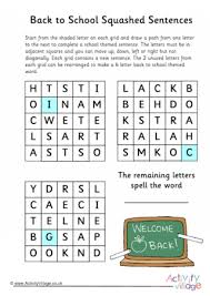 A rebus (/ ˈ r iː b ə s /) is a puzzle device that combines the use of illustrated pictures with individual letters to depict words or phrases. Squashed Sentences Puzzles