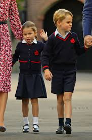 The duke and duchess left hospital with their new son on 23rd july. Prince George S Best Reactions To His First Day Of School