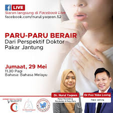 For your search query paru paru berair punca simptom rawatan bhg 2 mhi 12 november 2019 mp3 we have found 1000000 songs matching your query but showing only top now we recommend you to download first result paru paru berair punca simptom rawatan bhg 2 mhi 12 november 2019 mp3. Dr Nurul Yaqeen Fb Live Dr Nurul Yaqeen Pakar Paru Paru Pulmonologist Facebook Com Nurul Yaqeen 52 11 30am 12noon Jumaat 29 Mei 2020 Topik 18 Paru Paru Berair Apa Kata Doktor Pakar Jantung