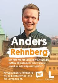 Sverige är idag inte möjligheternas land för alla. Luf S Kandidat Anders Rehnberg Liberala Ungdomsforbundet
