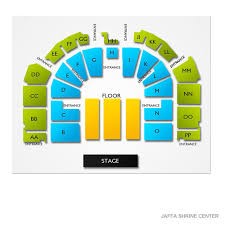 Jaffa Shrine Center 2019 Seating Chart