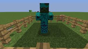 It is similar to the zombie but is fully loaded with diamond armour and weapons. Ore Zombies Mod Mcreator
