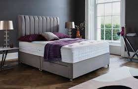 This smart bedroom uses different shades of pink and grey. 8 Grey Bedroom Ideas Furniture Village