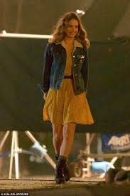 Deborah plays the love interest of driver (ansel elgort) and looks cute and very. Lily James Stuns As She Is Seen For First Time On Set Of Baby Driver Daily Mail Online