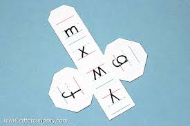 Check out our letter dice selection for the very best in unique or custom,. Letter Graphing 101 Ways To Teach The Alphabet Gift Of Curiosity