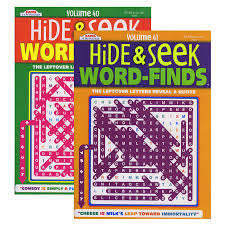See the gallery for tag and special word leftover. Leftover Letters Reveal A Quote Jumbo Find Circle Word Search Seek Hidden Message Book Puzzle 2 Pack