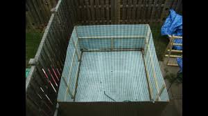 If you can build a fence then you can build a pool. Build Your Own Cardboard Swimming Pool Diy Howto Youtube
