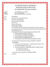 Doc teks pengacara majlis anugerah cemerlang bayyinah raflis academia edu. Aturcara Majlis Anugerah Kecemerlangan Kk 2018