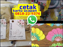 Desain Kartu Ucapan Untuk Souvenir 0818 22 5376 Whatsapp Kartu Ucapan Terima Kasih Pernikahan Souvenir Pernikahan Kartu