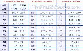 Standard Printer Paper Size