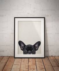 French Bulldog Wall Art Printable Art Dog Wall By Donnaprintart Dog Wall Art Nursery Animal Prints Art