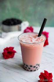 Rose Milk Tea With Boba Foto De Dulce Nitrogen Ice Cream Bubble Tea Pigeon Forge Tripadvisor