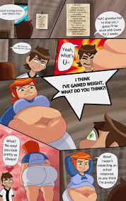 Fyssiono - Gwens Gain (Ben 10 • Free Porn Comics