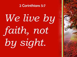 Our wide selection is elegible for free shipping and free returns. 2 Corinthians 5 7 We Live By Faith Not By Sight Powerpoint Church Sermon Powerpoint Templates Download Ppt Background Template Graphics Presentation