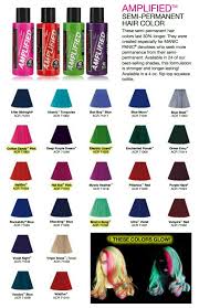 Manic Panic Color Chart Dark Hair Lajoshrich Com